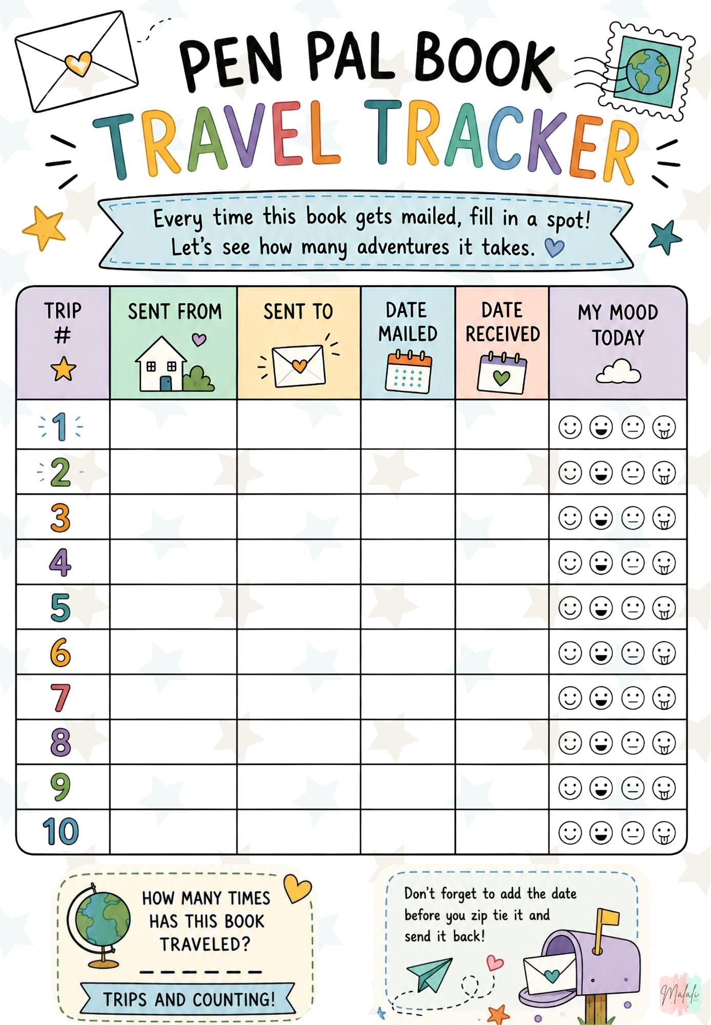 The Pen Pal Book - Summer Kids Edition (PREORDER)