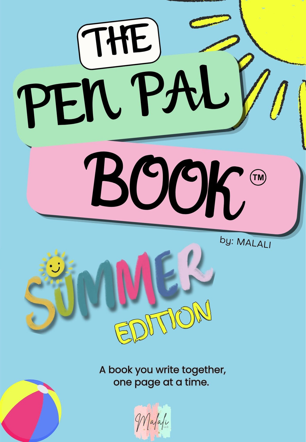 The Pen Pal Book - Summer Kids Edition (PREORDER)