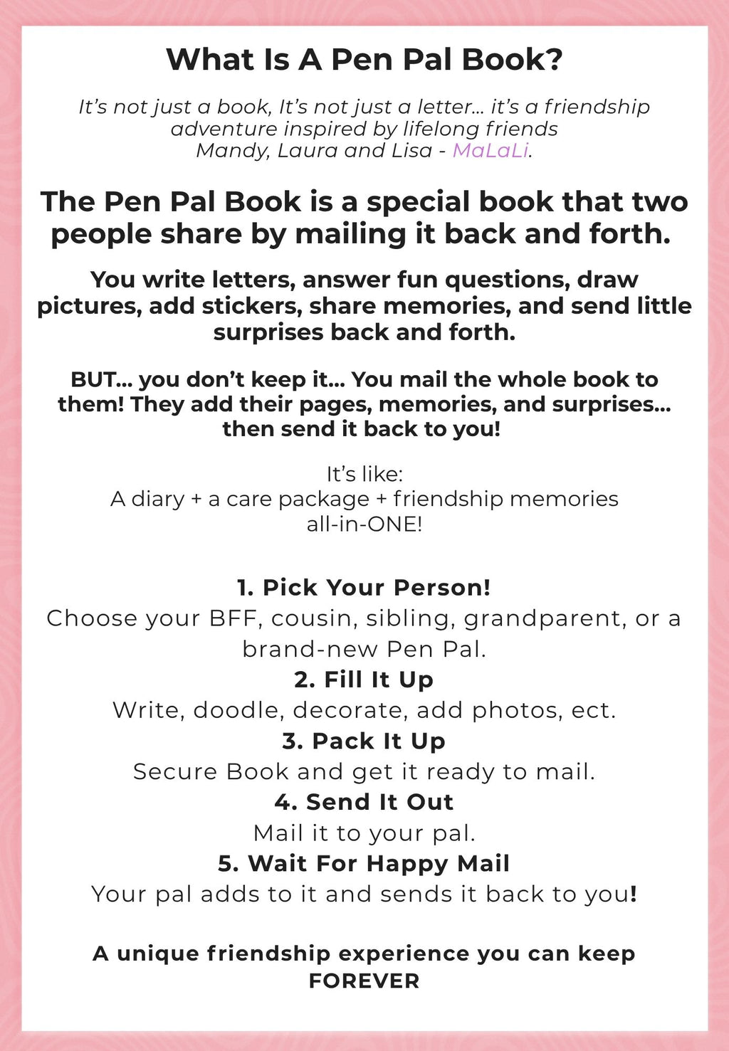 The Pen Pal Book - Summer Kids Edition (PREORDER)