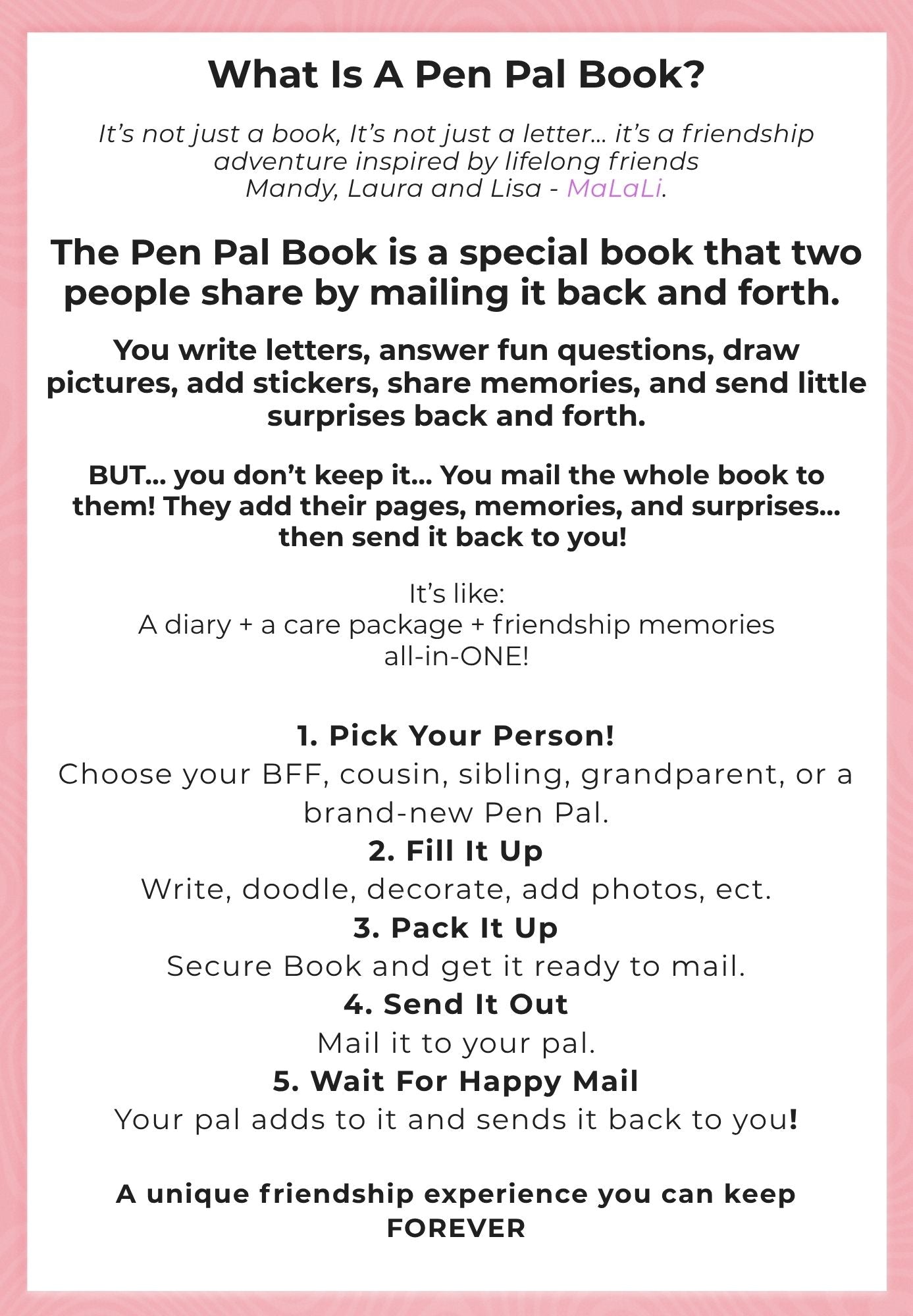 The Pen Pal Book - Summer Kids Edition (PREORDER)