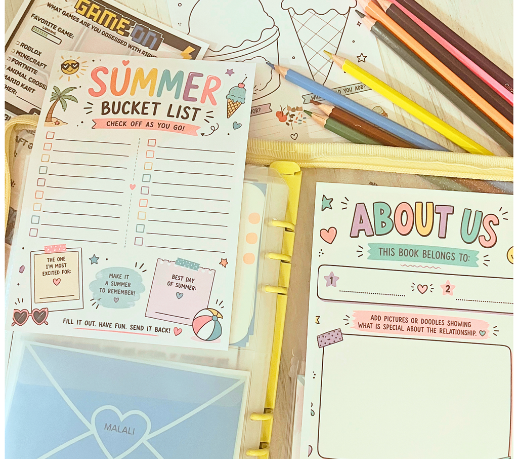 The Pen Pal Book - Summer Kids Edition (PREORDER)