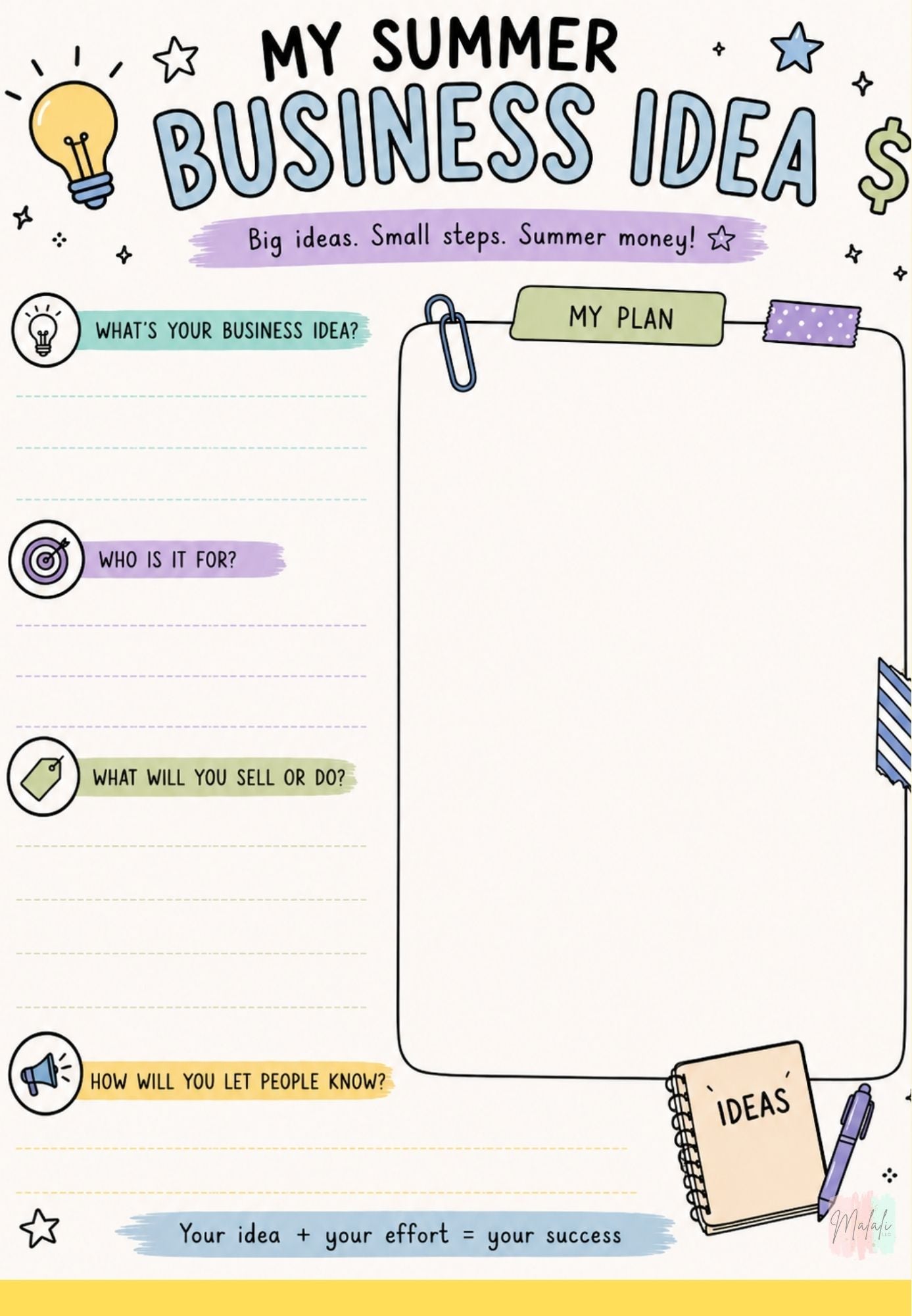 The Pen Pal Book - Summer Kids Edition (PREORDER)