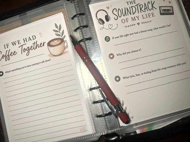 The Pen Pal Book | A Book You Write Together, One Page At A Time