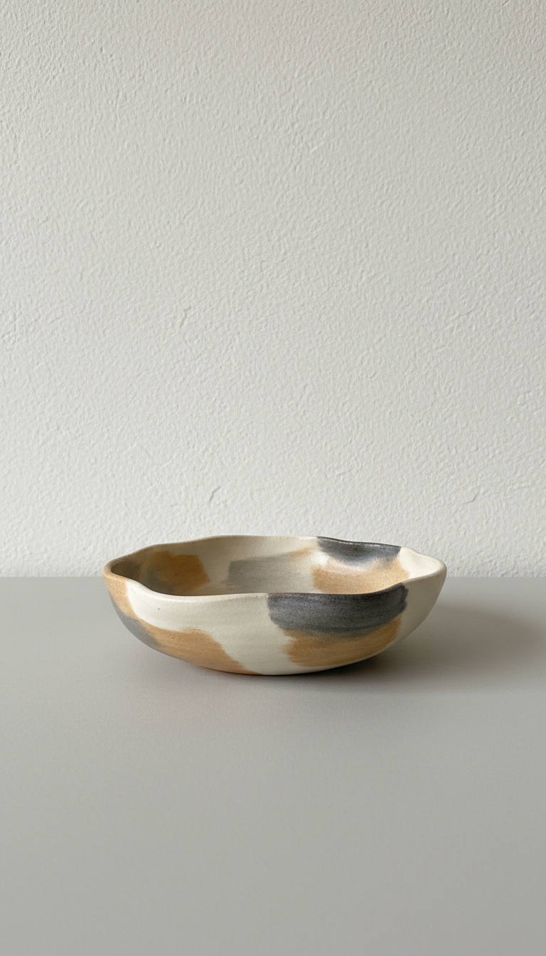 Handcrafted Porcelain Catchall Dish