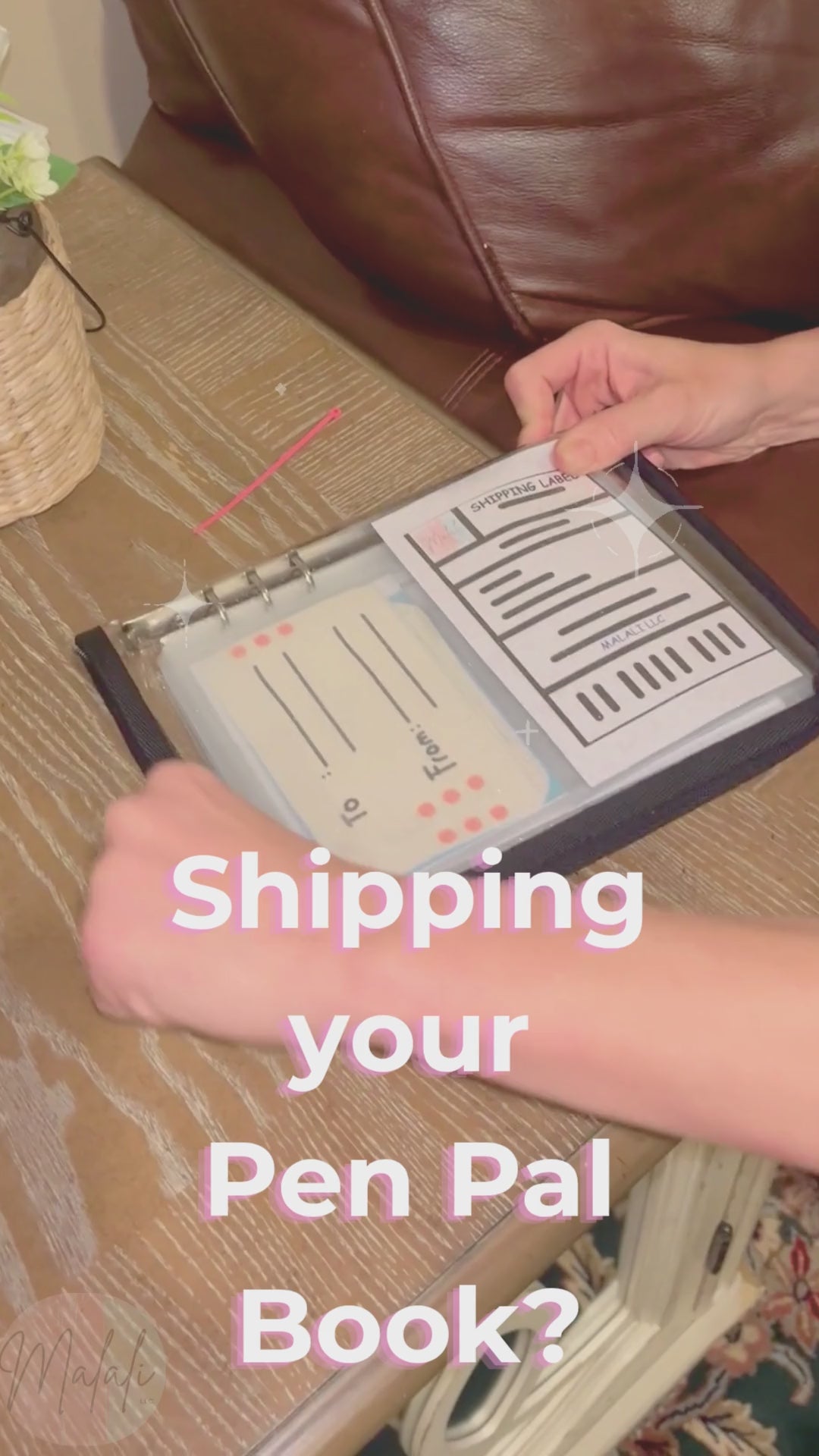 The Pen Pal Book | A Book You Write Together, One Page At A Time